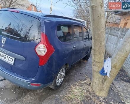 Синий Дачия Лоджи, объемом двигателя 1.5 л и пробегом 112 тыс. км за 6900 $, фото 6 на Automoto.ua