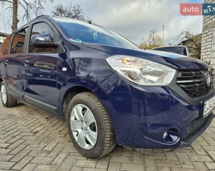 Синій Дачія Лоджі, об'ємом двигуна 1.6 л та пробігом 116 тис. км за 10200 $, фото 5 на Automoto.ua