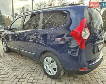 Синій Дачія Лоджі, об'ємом двигуна 1.6 л та пробігом 116 тис. км за 10200 $, фото 1 на Automoto.ua