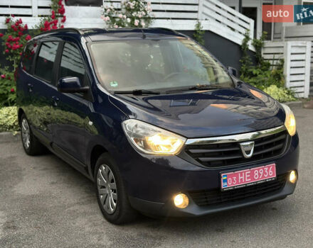 Синий Дачия Лоджи, объемом двигателя 1.6 л и пробегом 206 тыс. км за 7750 $, фото 1 на Automoto.ua