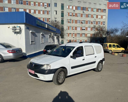 Белый Дачия Логан МСВ, объемом двигателя 1.6 л и пробегом 320 тыс. км за 4999 $, фото 1 на Automoto.ua