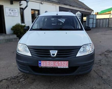 Белый Дачия Логан МСВ, объемом двигателя 1.6 л и пробегом 200 тыс. км за 5500 $, фото 5 на Automoto.ua