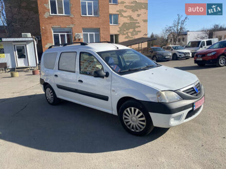 Дачия Логан МСВ 2008 в Луцке на Automoto.ua Белый Дачия Логан МСВ, объемом двигателя 1.6 л и пробегом 320 тыс. км за 4999 $, фото 1 на Automoto.ua