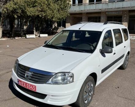 Білий Дачія Логан МСВ, об'ємом двигуна 1.6 л та пробігом 223 тис. км за 6500 $, фото 1 на Automoto.ua