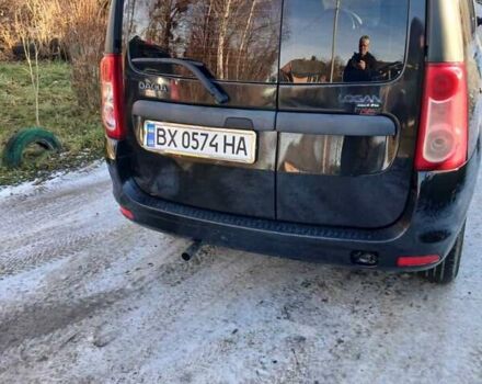 Чорний Дачія Логан МСВ, об'ємом двигуна 1.6 л та пробігом 174 тис. км за 6000 $, фото 3 на Automoto.ua