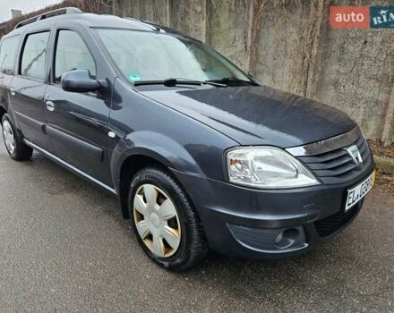 Черный Дачия Логан МСВ, объемом двигателя 1.6 л и пробегом 234 тыс. км за 5300 $, фото 1 на Automoto.ua