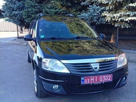 Дачия Логан МСВ 2010 в Полтаве на Automoto.ua Черный Дачия Логан МСВ, объемом двигателя 1.6 л и пробегом 173 тыс. км за 6500 $, фото 1 на Automoto.ua