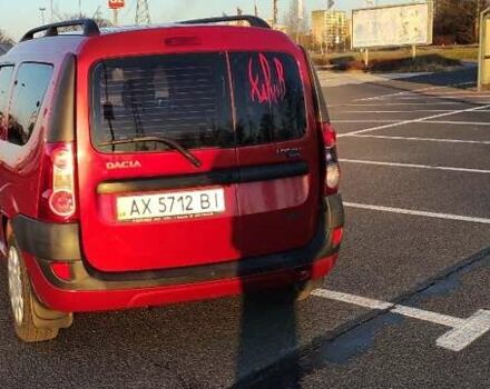 Красный Дачия Логан МСВ, объемом двигателя 1.6 л и пробегом 172 тыс. км за 4100 $, фото 6 на Automoto.ua