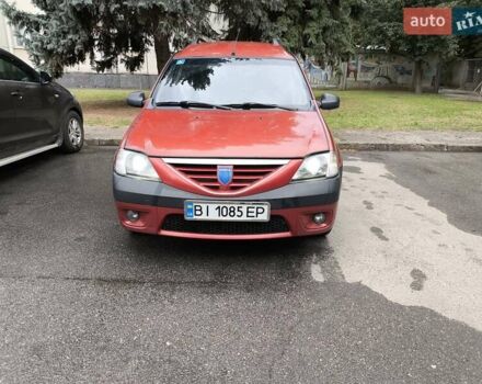 Красный Дачия Логан МСВ, объемом двигателя 1.6 л и пробегом 228 тыс. км за 4600 $, фото 2 на Automoto.ua