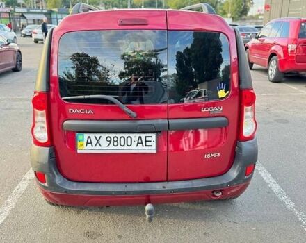 Червоний Дачія Логан МСВ, об'ємом двигуна 1.6 л та пробігом 300 тис. км за 6000 $, фото 21 на Automoto.ua