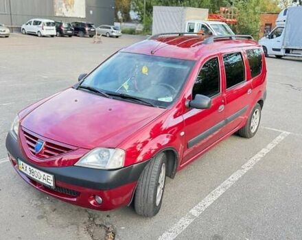 Червоний Дачія Логан МСВ, об'ємом двигуна 1.6 л та пробігом 300 тис. км за 6000 $, фото 18 на Automoto.ua