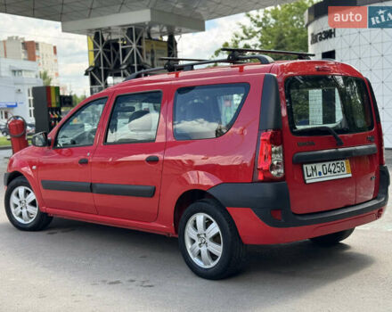 Червоний Дачія Логан МСВ, об'ємом двигуна 1.5 л та пробігом 270 тис. км за 4399 $, фото 16 на Automoto.ua