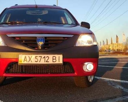 Красный Дачия Логан МСВ, объемом двигателя 1.6 л и пробегом 172 тыс. км за 4100 $, фото 10 на Automoto.ua