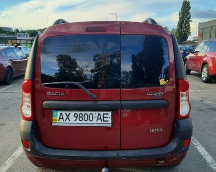 Червоний Дачія Логан МСВ, об'ємом двигуна 1.6 л та пробігом 300 тис. км за 6000 $, фото 7 на Automoto.ua
