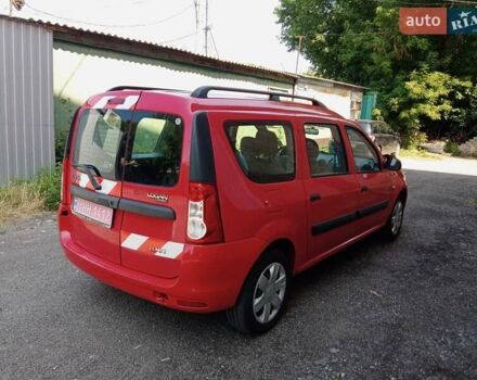 Красный Дачия Логан МСВ, объемом двигателя 1.4 л и пробегом 212 тыс. км за 5300 $, фото 5 на Automoto.ua