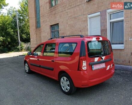 Красный Дачия Логан МСВ, объемом двигателя 1.4 л и пробегом 212 тыс. км за 5300 $, фото 3 на Automoto.ua