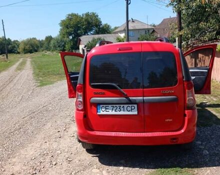 Красный Дачия Логан МСВ, объемом двигателя 1.6 л и пробегом 375 тыс. км за 4500 $, фото 13 на Automoto.ua