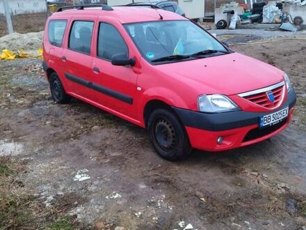 Дачія Логан МСВ 2008 у Борисполе на Automoto.ua Червоний Дачія Логан МСВ, об'ємом двигуна 1.6 л та пробігом 216 тис. км за 5000 $, фото 1 на Automoto.ua