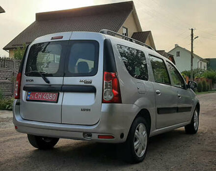 Сірий Дачія Логан МСВ, об'ємом двигуна 1.6 л та пробігом 179 тис. км за 6199 $, фото 13 на Automoto.ua