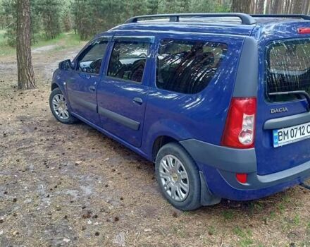 Синий Дачия Логан МСВ, объемом двигателя 1.6 л и пробегом 270 тыс. км за 4500 $, фото 7 на Automoto.ua