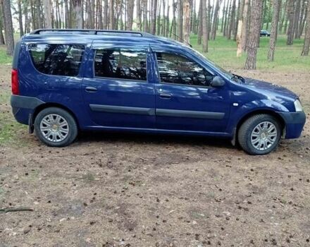 Синий Дачия Логан МСВ, объемом двигателя 1.6 л и пробегом 270 тыс. км за 4500 $, фото 2 на Automoto.ua