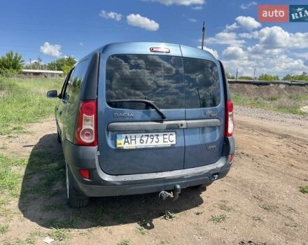 Синий Дачия Логан МСВ, объемом двигателя 1.6 л и пробегом 238 тыс. км за 4700 $, фото 5 на Automoto.ua