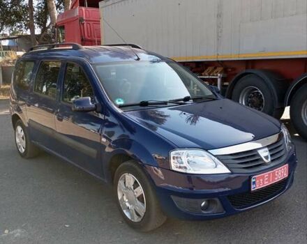 Синий Дачия Логан МСВ, объемом двигателя 1.6 л и пробегом 156 тыс. км за 5999 $, фото 9 на Automoto.ua