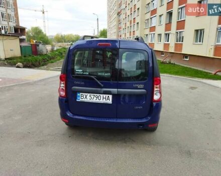 Синий Дачия Логан МСВ, объемом двигателя 1.6 л и пробегом 169 тыс. км за 5500 $, фото 6 на Automoto.ua