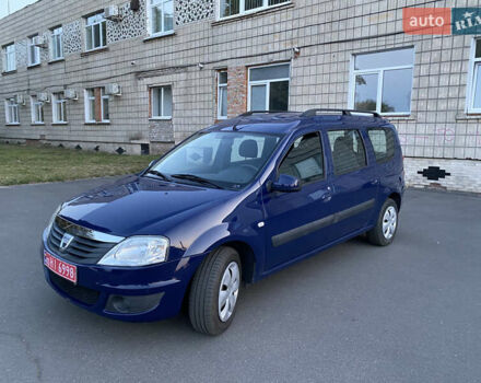 Синий Дачия Логан МСВ, объемом двигателя 1.6 л и пробегом 185 тыс. км за 5650 $, фото 1 на Automoto.ua