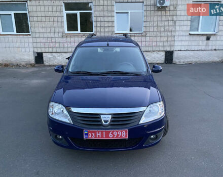 Синий Дачия Логан МСВ, объемом двигателя 1.6 л и пробегом 185 тыс. км за 5650 $, фото 4 на Automoto.ua