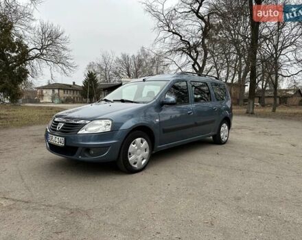 Синий Дачия Логан МСВ, объемом двигателя 1.6 л и пробегом 195 тыс. км за 6850 $, фото 3 на Automoto.ua