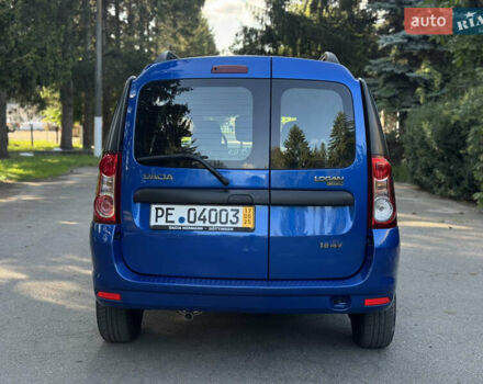 Синій Дачія Логан МСВ, об'ємом двигуна 1.6 л та пробігом 140 тис. км за 6350 $, фото 4 на Automoto.ua