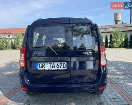 Синій Дачія Логан МСВ, об'ємом двигуна 1.6 л та пробігом 192 тис. км за 5950 $, фото 7 на Automoto.ua