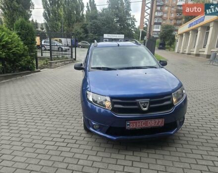 Синий Дачия Логан МСВ, объемом двигателя 1.2 л и пробегом 197 тыс. км за 6600 $, фото 5 на Automoto.ua