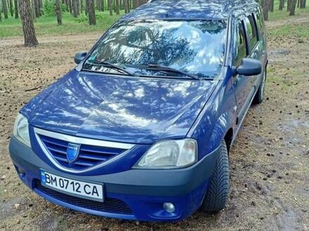 Дачия Логан МСВ 2007 в Сумах на Automoto.ua Синий Дачия Логан МСВ, объемом двигателя 1.6 л и пробегом 270 тыс. км за 4500 $, фото 1 на Automoto.ua