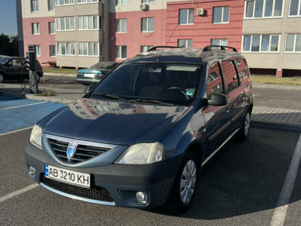 Дачия Логан МСВ 2007 в Виннице на Automoto.ua Синий Дачия Логан МСВ, объемом двигателя 1.6 л и пробегом 224 тыс. км за 4500 $, фото 1 на Automoto.ua