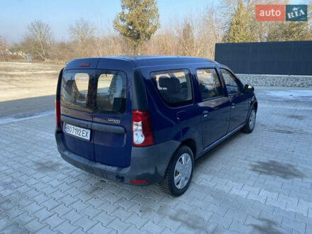 Дачия Логан МСВ 2009 в Збараже на Automoto.ua Синий Дачия Логан МСВ, объемом двигателя 1.4 л и пробегом 225 тыс. км за 4380 $, фото 1 на Automoto.ua