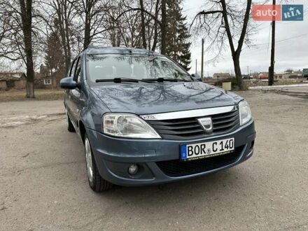 Дачия Логан МСВ 2009 в Сумах на Automoto.ua Синий Дачия Логан МСВ, объемом двигателя 1.6 л и пробегом 195 тыс. км за 6850 $, фото 1 на Automoto.ua