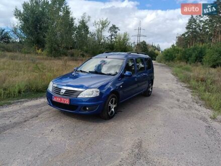 Дачия Логан МСВ 2009 в Богодухове на Automoto.ua Синий Дачия Логан МСВ, объемом двигателя 1.6 л и пробегом 167 тыс. км за 6200 $, фото 1 на Automoto.ua