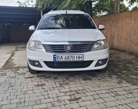 Белый Дачия Логан, объемом двигателя 1.6 л и пробегом 252 тыс. км за 6000 $, фото 1 на Automoto.ua