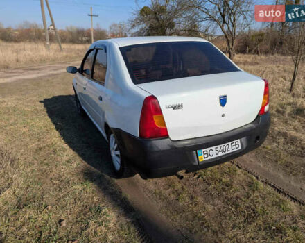 Белый Дачия Логан, объемом двигателя 1.4 л и пробегом 250 тыс. км за 2599 $, фото 3 на Automoto.ua