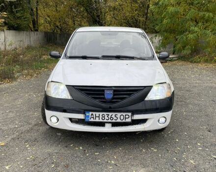 Белый Дачия Логан, объемом двигателя 1.4 л и пробегом 253 тыс. км за 1499 $, фото 1 на Automoto.ua