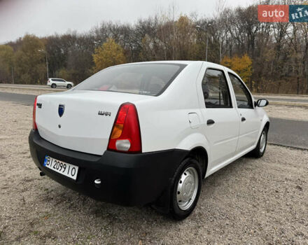 Белый Дачия Логан, объемом двигателя 1.4 л и пробегом 97 тыс. км за 3999 $, фото 20 на Automoto.ua