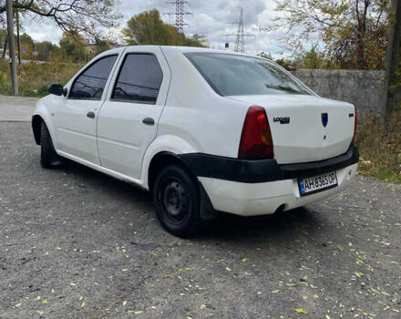 Белый Дачия Логан, объемом двигателя 1.4 л и пробегом 254 тыс. км за 1399 $, фото 4 на Automoto.ua