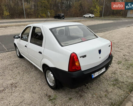 Белый Дачия Логан, объемом двигателя 1.4 л и пробегом 97 тыс. км за 3999 $, фото 17 на Automoto.ua