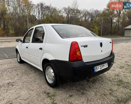Белый Дачия Логан, объемом двигателя 1.4 л и пробегом 97 тыс. км за 3999 $, фото 18 на Automoto.ua