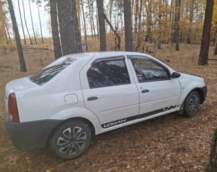 Дачія Logan 2006 у Дніпро (Дніпропетровську) на Automoto.ua Білий Дачія Logan, об'ємом двигуна 1.4 л та пробігом 405 тис. км за 2700 $, фото 4 на Automoto.ua