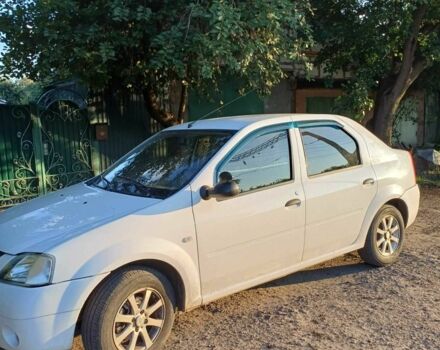 Білий Дачія Logan, об'ємом двигуна 1.4 л та пробігом 166 тис. км за 3600 $, фото 1 на Automoto.ua