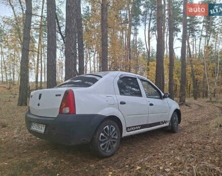 Білий Дачія Logan, об'ємом двигуна 1.4 л та пробігом 405 тис. км за 2700 $, фото 2 на Automoto.ua