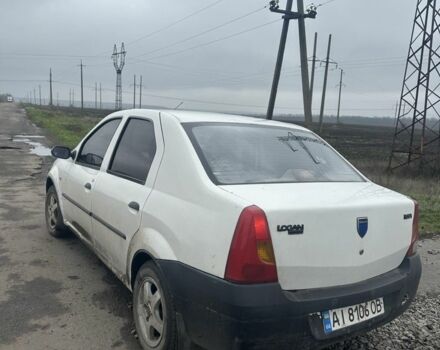 Білий Дачія Logan, об'ємом двигуна 1.4 л та пробігом 174 тис. км за 3200 $, фото 1 на Automoto.ua